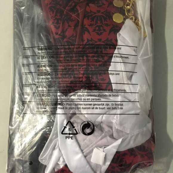 NWT SPOOKTACULAR CREATIONS RENAISSANCE MEDIEVAL DELUXE VAMPIRE COSTUME SMALL - Picture 6 of 15